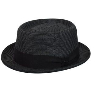 Bailey Hats 1922 Series Waits Size Large Black Pork Pie Hat